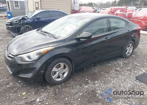 2014 Hyundai Elantra Se из США, поврежденный, VIN 5NPDH4AE6EH541687